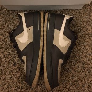 Size 6.5 Brown/Beige Nike Air Force 1